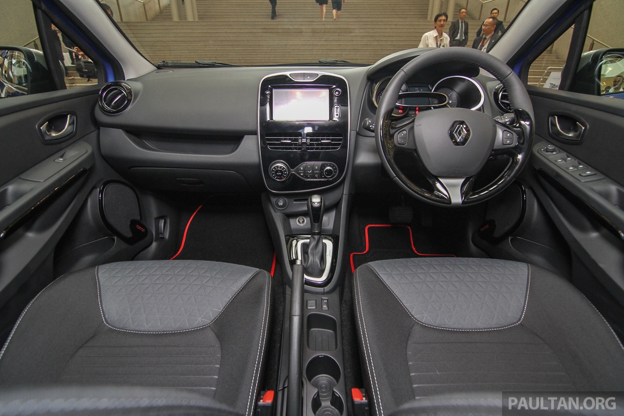 Renault Clio GT Line dashboard launched in Malaysia