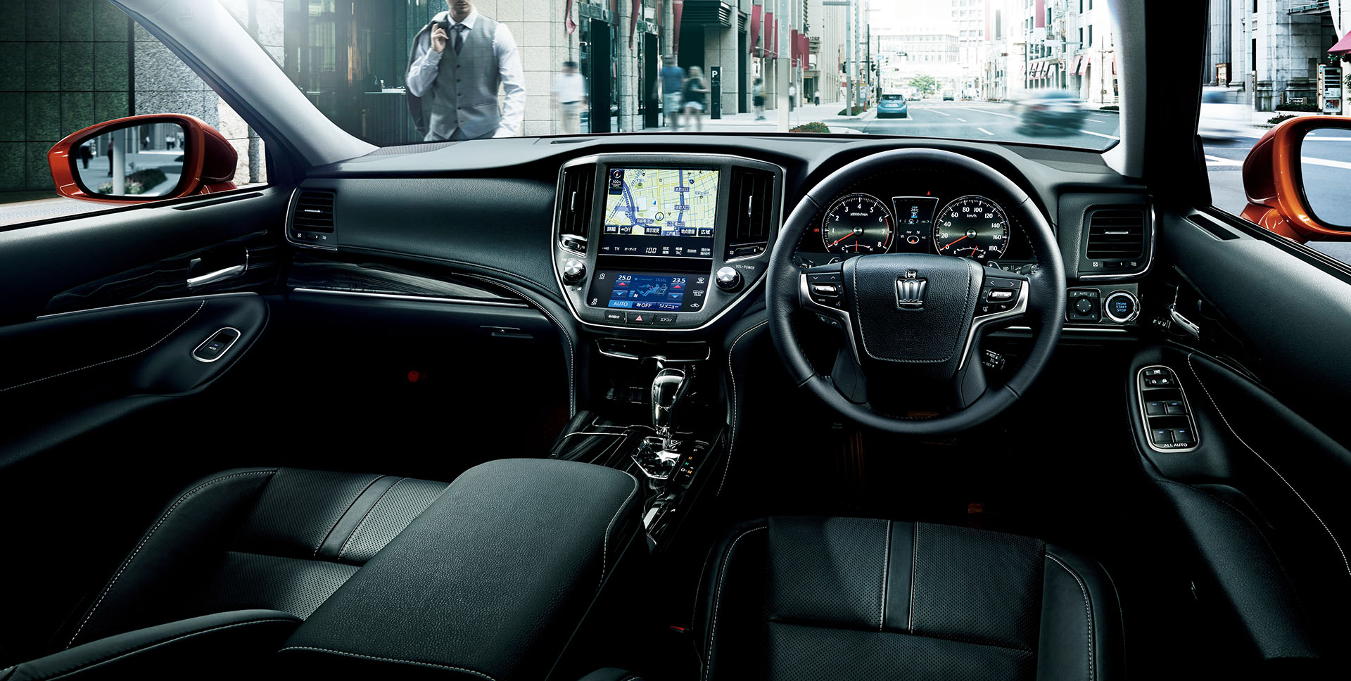 Toyota Crown Athlete interior official