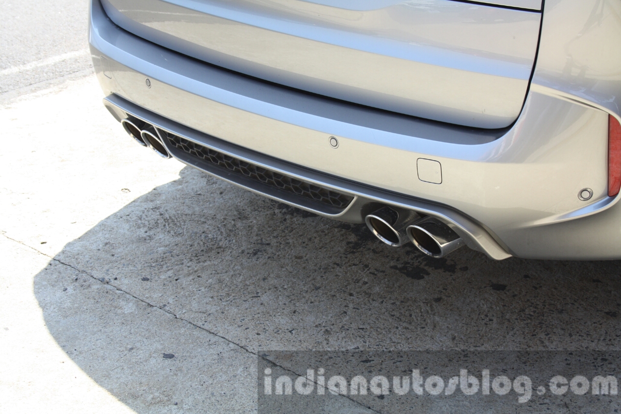 2015 BMW X5 M exhaust tips first drive review