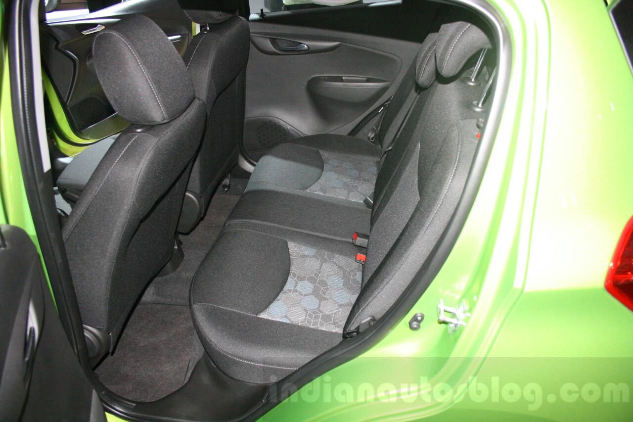 2016 Chevrolet Spark rear seats legroom at DIMS 2015