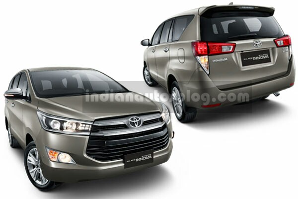 2016 Toyota Innova official images leaked