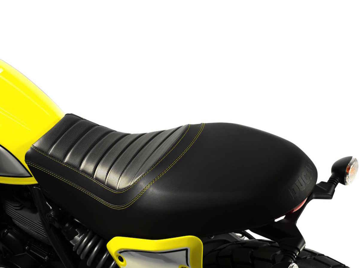 ducati scrambler comfort seat