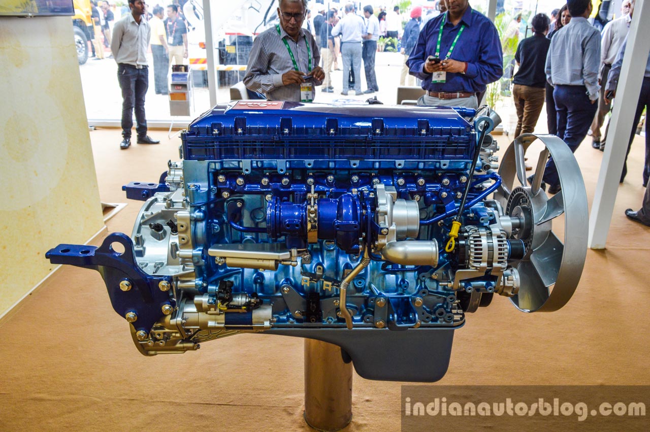  Eicher  VEDX8 7 7 litre CRDi engine  rear at EXCON 2022