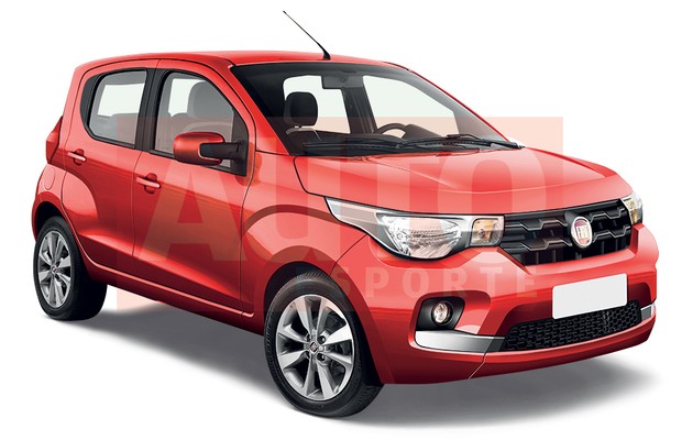 Fiat X1H hatchback front three quarter rendering