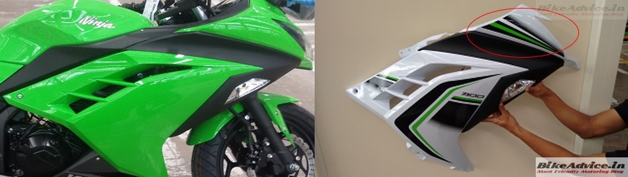 ninja 300 fairing price