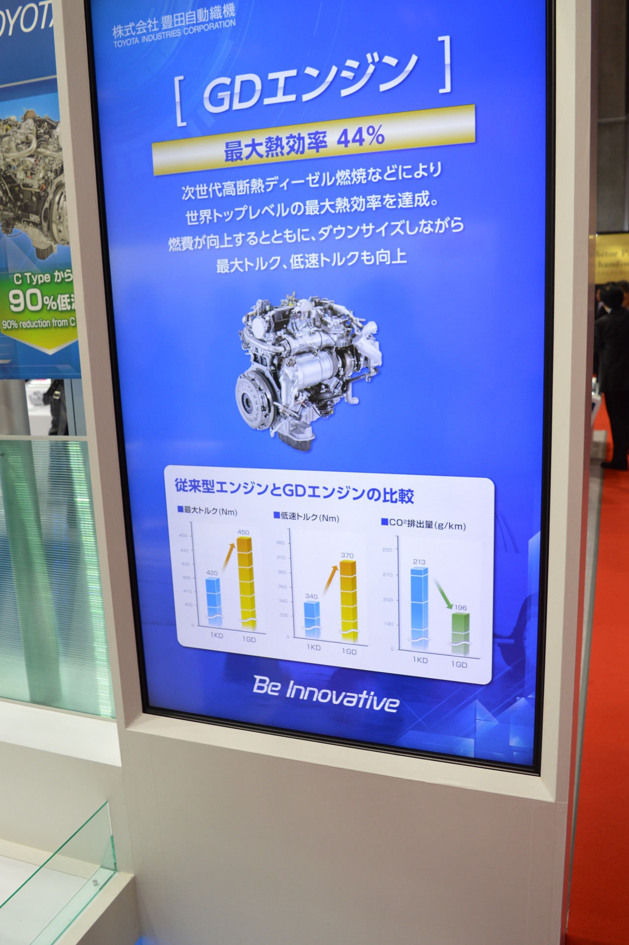 Toyota GD Engine 1GD FTV 2 8 litre Output Showcased At TMS 2015 toyota-gd-engine-1gd-ftv-2-8-litre-output-showcased-at-tms-2015