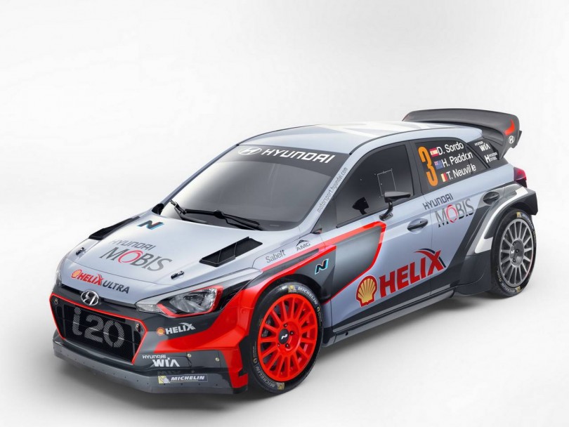 Hyundai unveils 2016 Hyundai i20 WRC Rally car with 300 PS