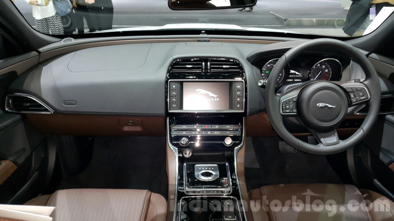 2016 Jaguar XE interior at 2015 Thai Motor Expo