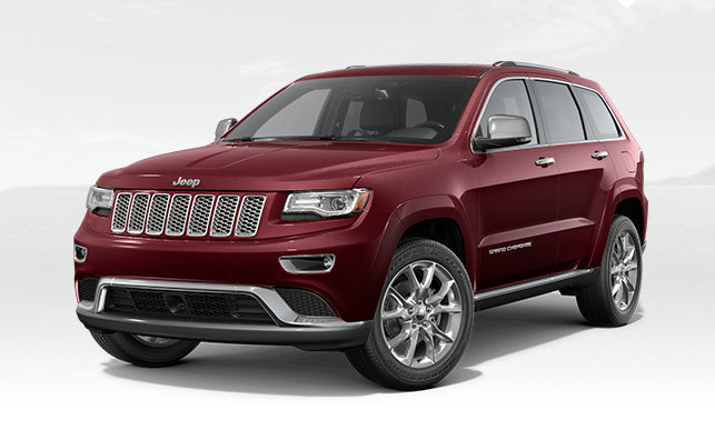 2016 Jeep Grand Cherokee Summit red