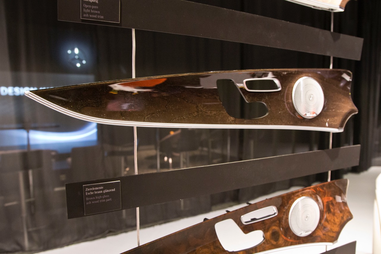 2016 Mercedes E Class interior wood door veneer unveiled