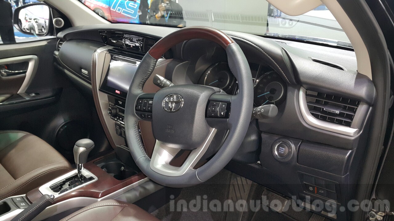 2016 Toyota Fortuner interior at 2015 Thailand Motor Expo