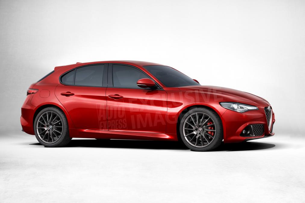 2017 Alfa Romeo Giulietta rendering