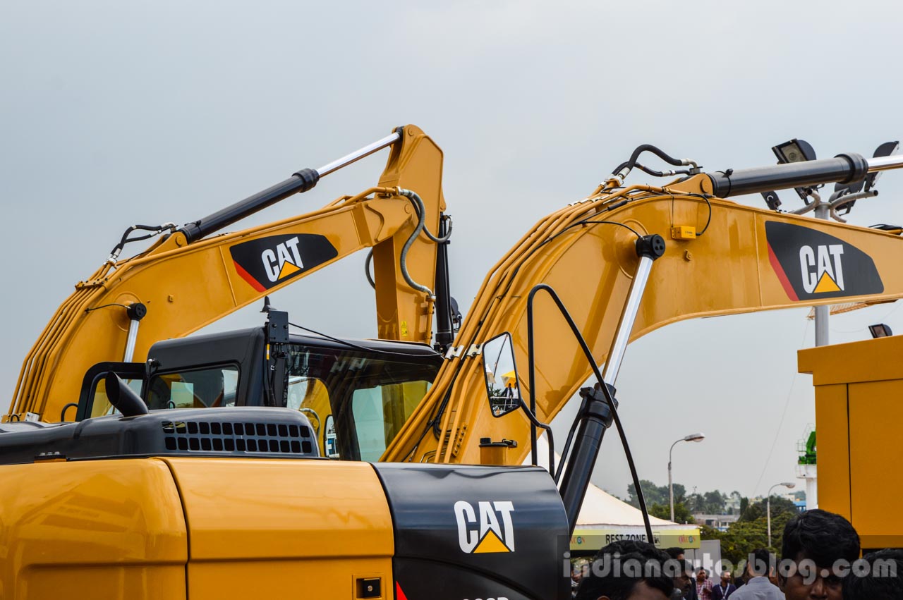 Caterpillar excavators India at EXCON 2015