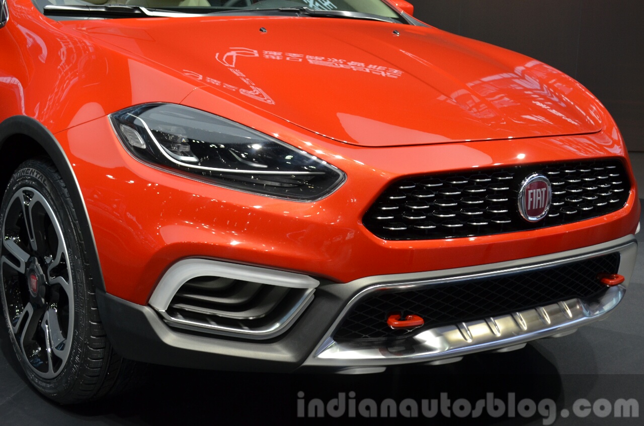 Fiat Ottimo Cross front view at 2015 Shanghai Auto Show