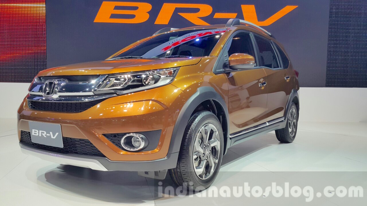 Honda Br V Launched In Thailand In 5 And 7 Seat Variants
