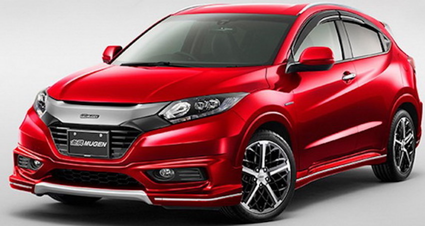 Honda vezel объем бака