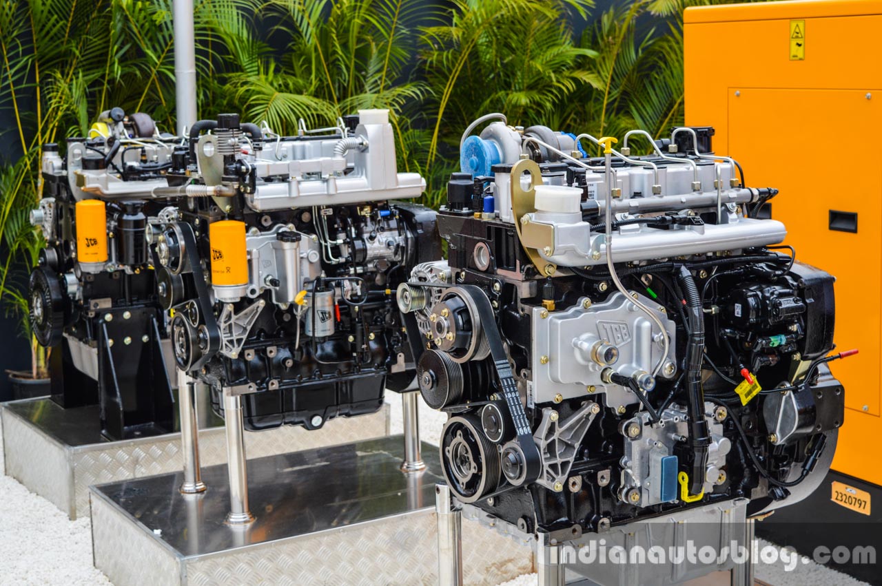 JCB engines at EXCON 2015