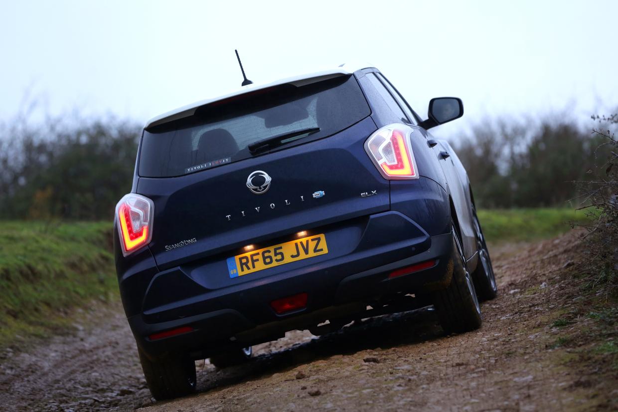 Ssangyong Tivoli 4x4 rear angle