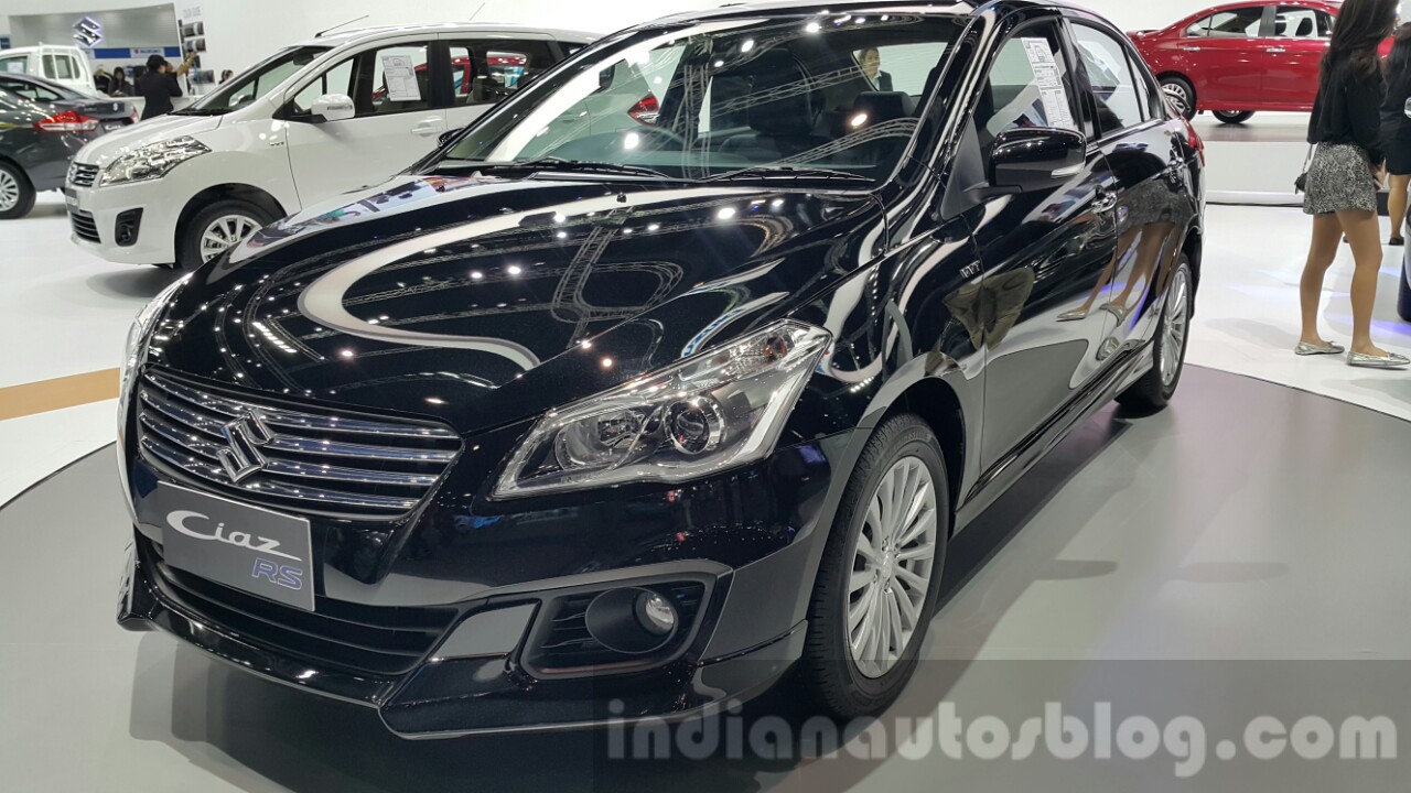  Suzuki  Ciaz RS  bumper at 2019 Thailand Motor  Expo