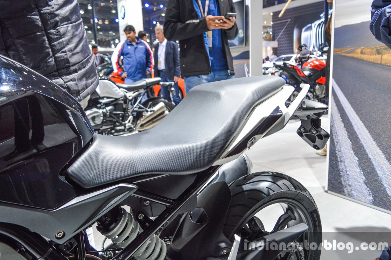 BMW G310R seat at Auto Expo 2016