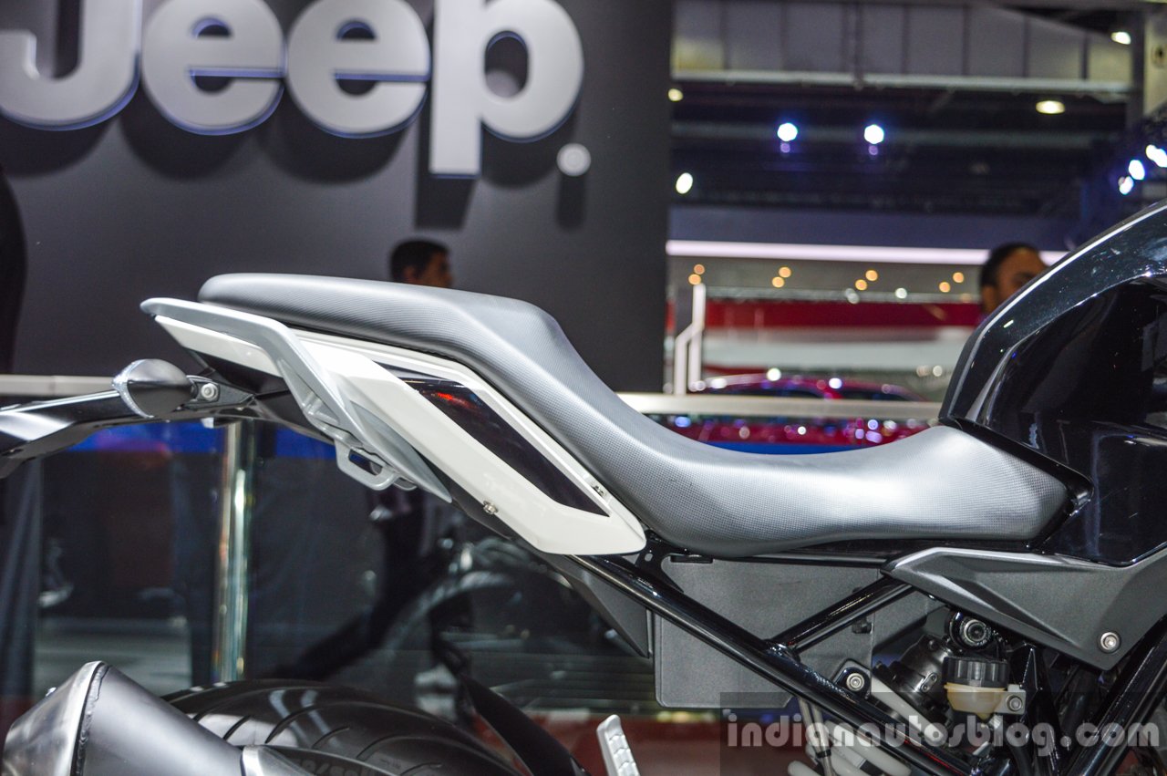 BMW G310R single seat at Auto Expo 2016
