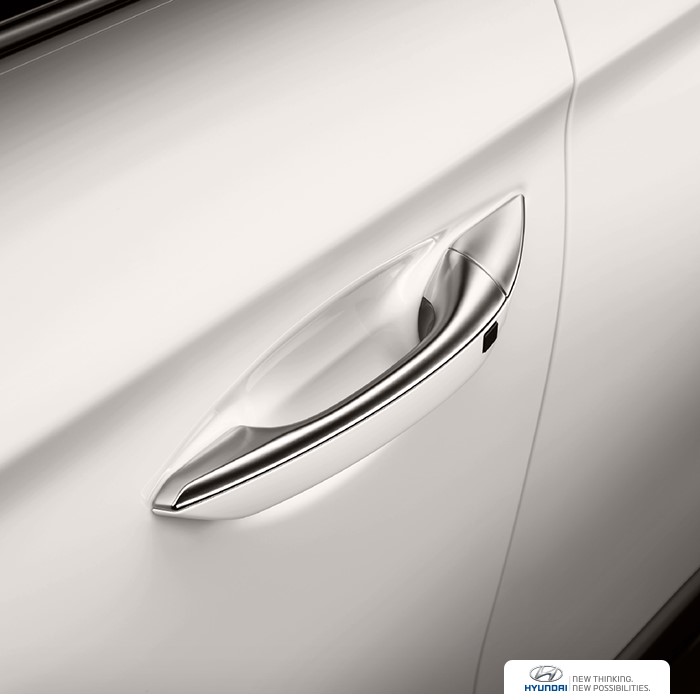 Hyundai Ioniq hybrid door handle