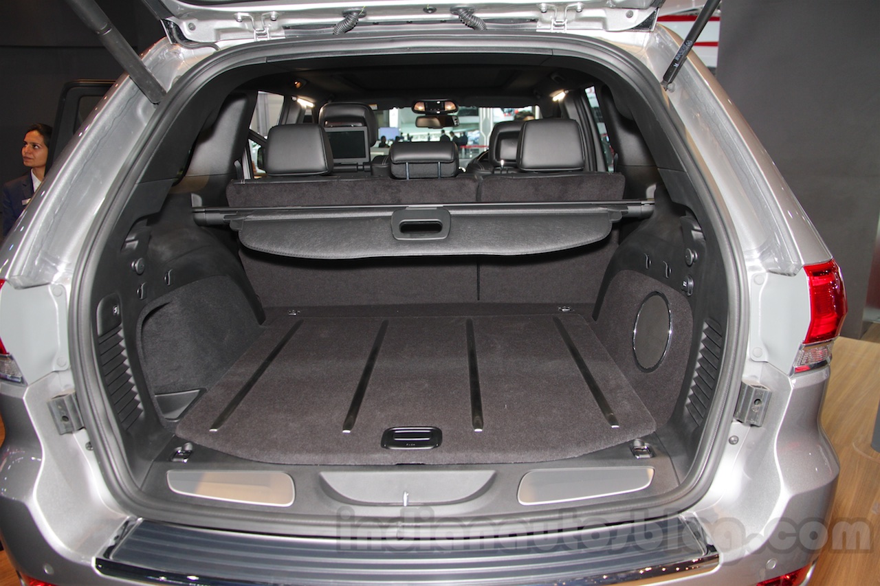 Jeep Grand Cherokee boot at Auto Expo 2016