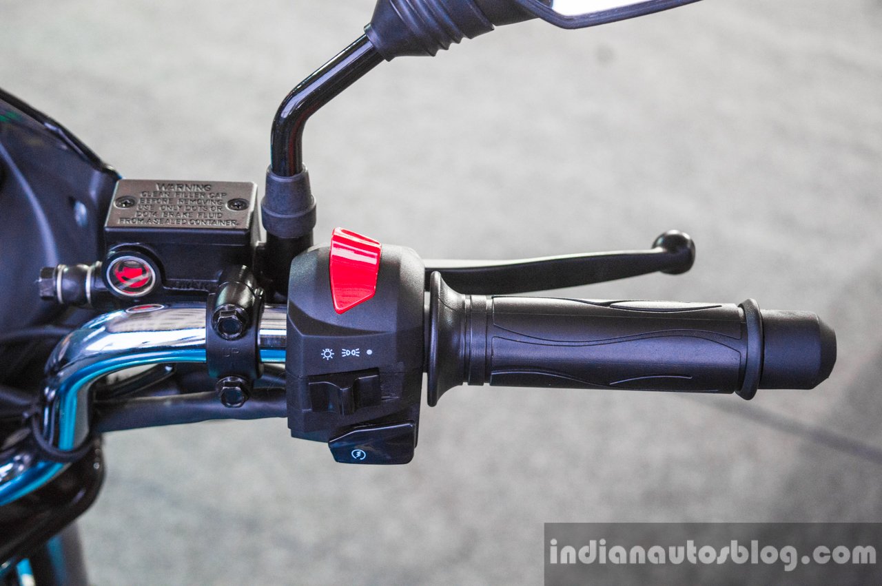 New TVS Victor right handle switchgear launched