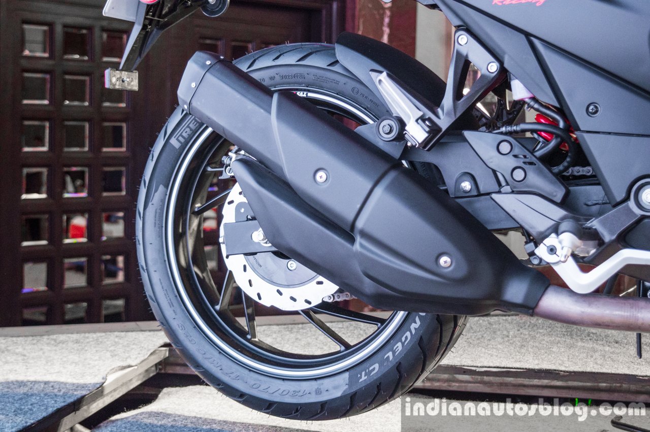 TVS Apache RTR 200 4V exhaust canister launched
