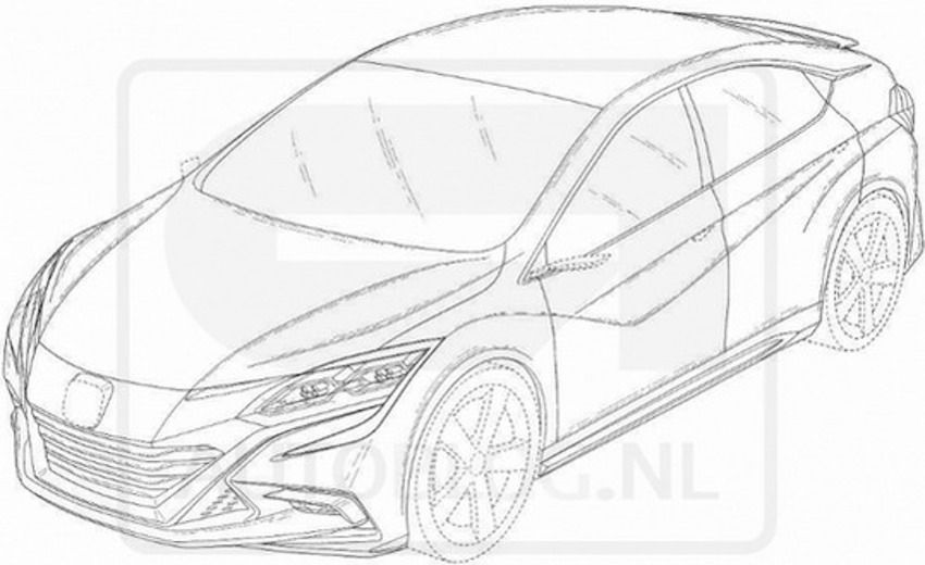 2016 Honda Civic Patent Drawings Leaked Could Come To India