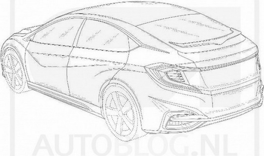 Honda Civic sketch  Under 30 minutes pencil and paper Fir  Flickr