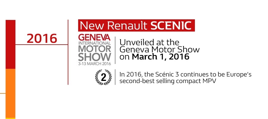 Nuova Renault Scénic, piccola Espace a Ginevra 2016