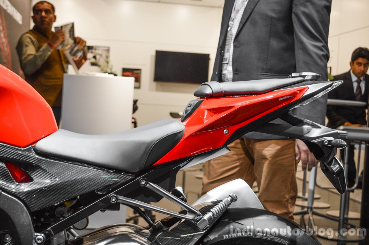 BMW S1000RR seats at Auto Expo 2016