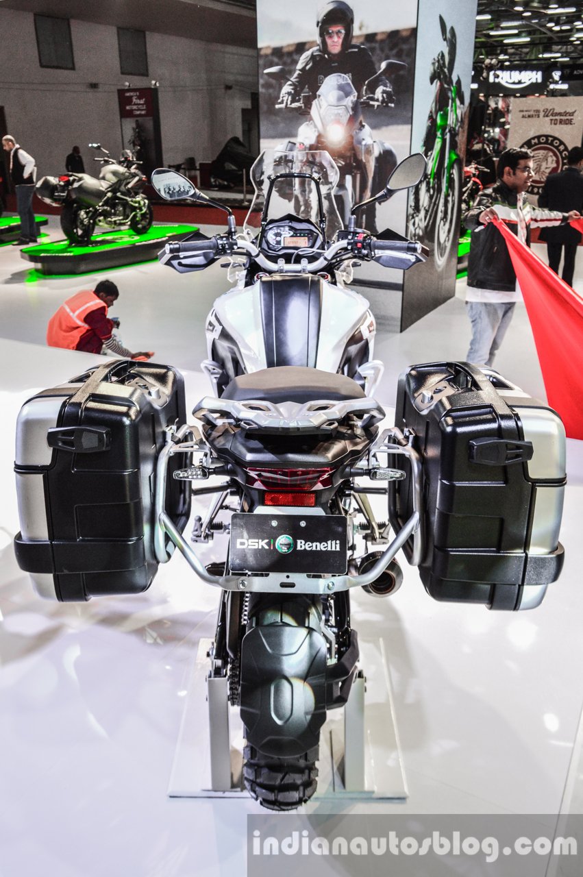 benelli trk 502 x panniers