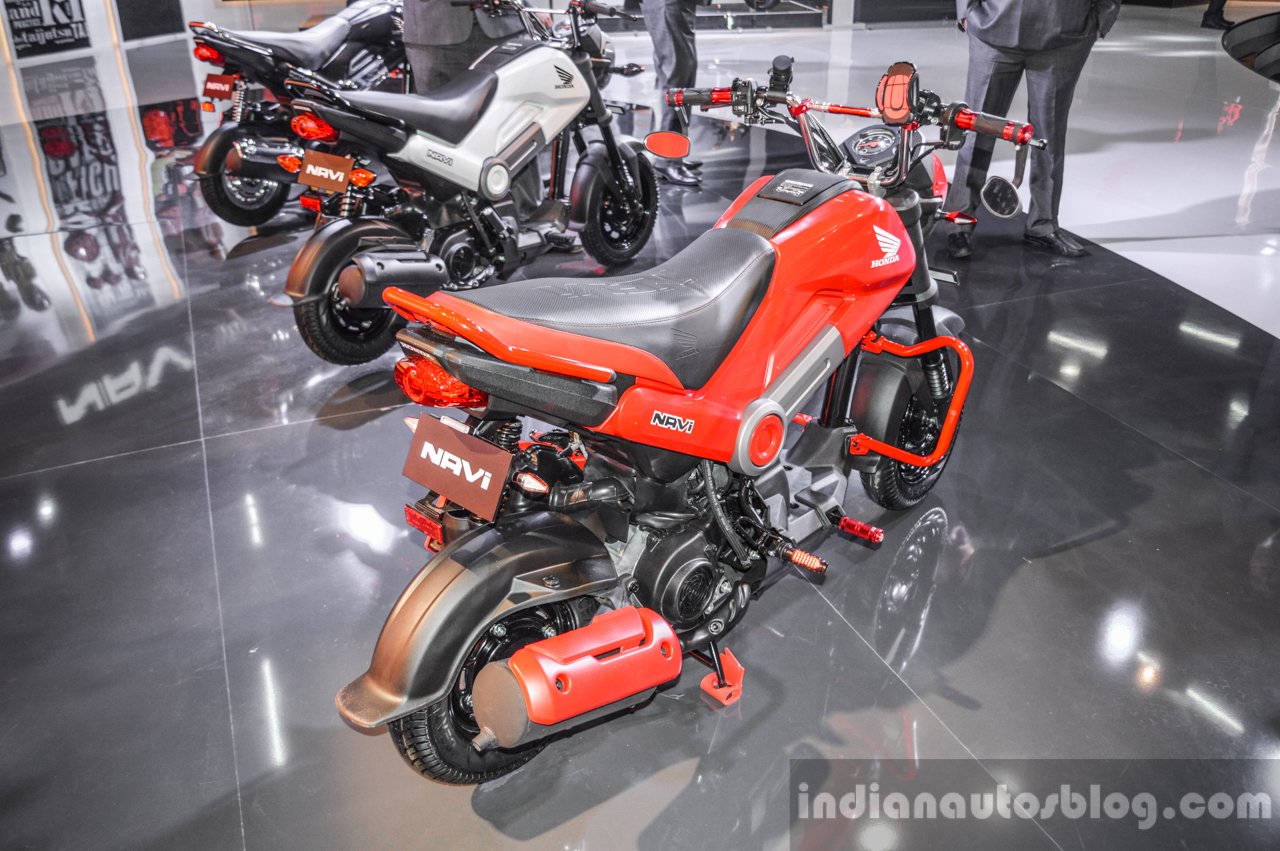 Honda Navi accessories rear quarter at Auto Expo 2016