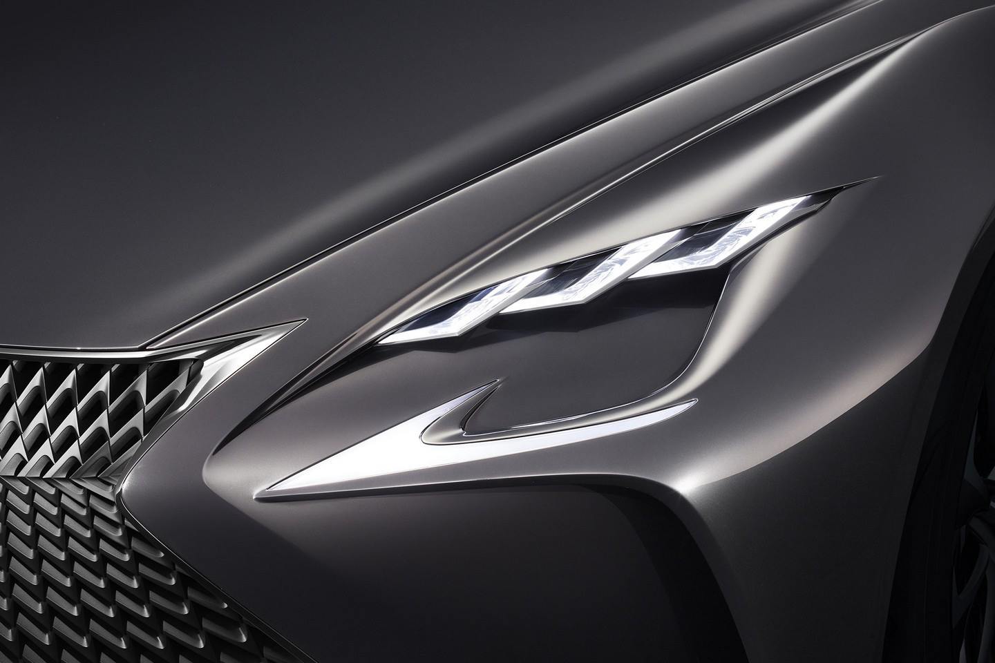 Lexus LF-FC Concept headlight