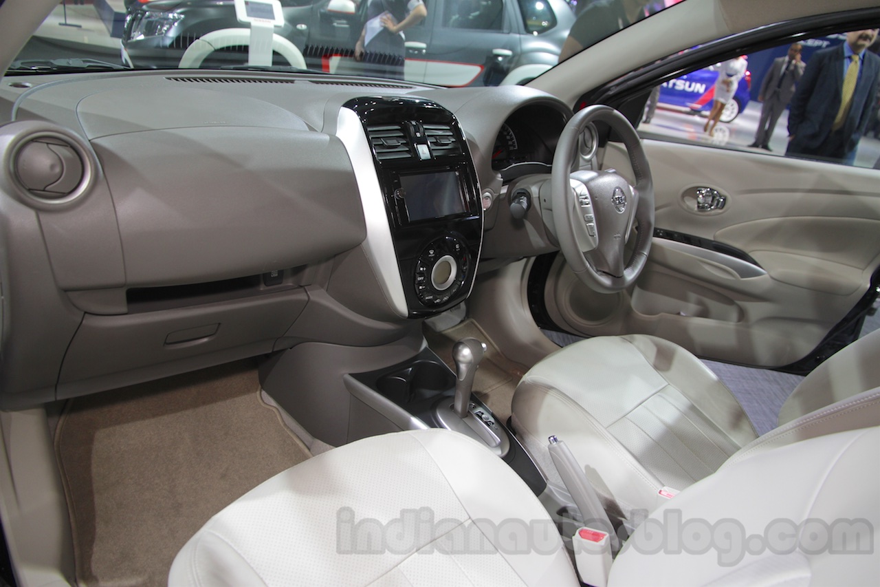 Nissan Sunny Sportech Interior At 2016 Auto Expo