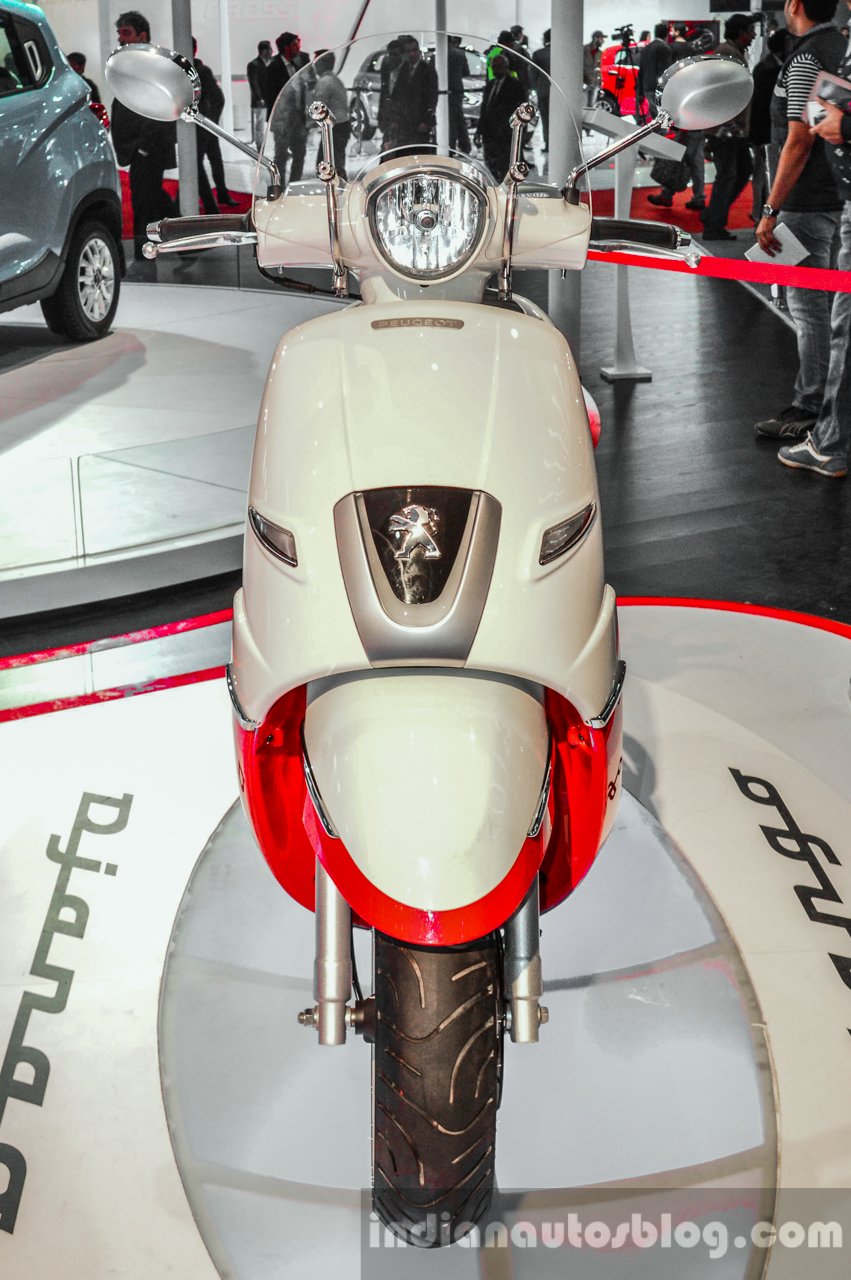 Peugeot Django front at Auto Expo 2016