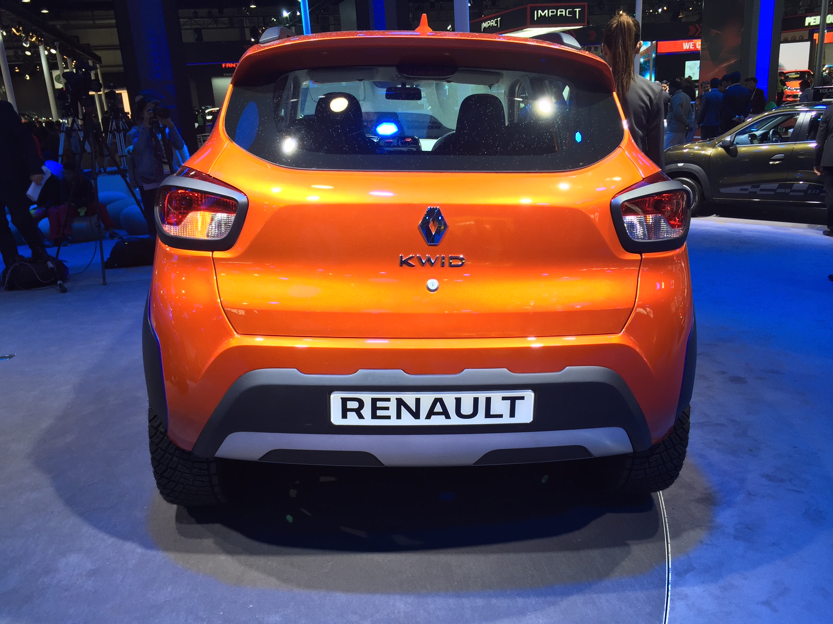 Renault Kwid Climber rear at Auto Expo 2016