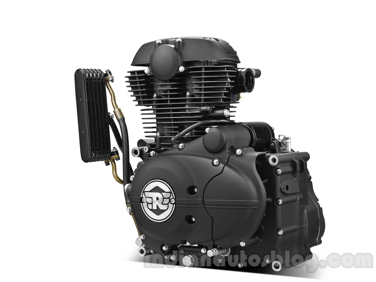 Royal Enfield Himalayan engine press shots