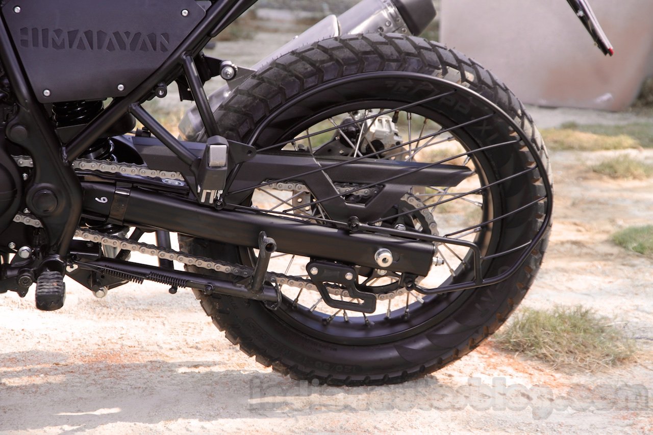 royal enfield himalayan back tyre