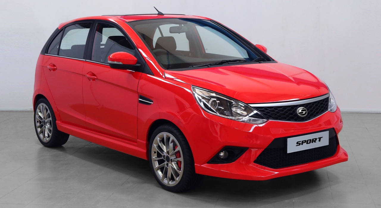 Sporty Performance Hatch Front Side View