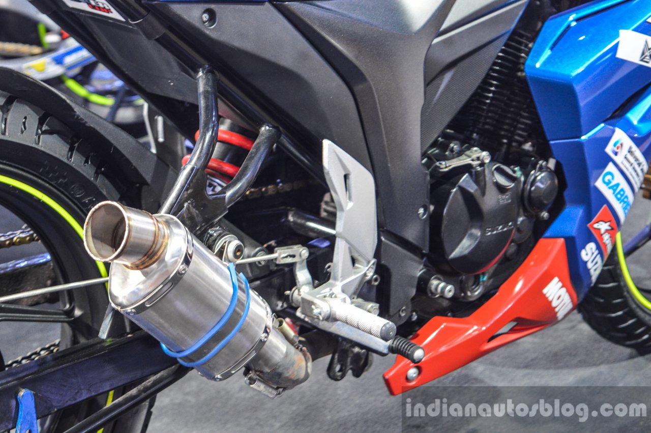 suzuki gixxer exhaust