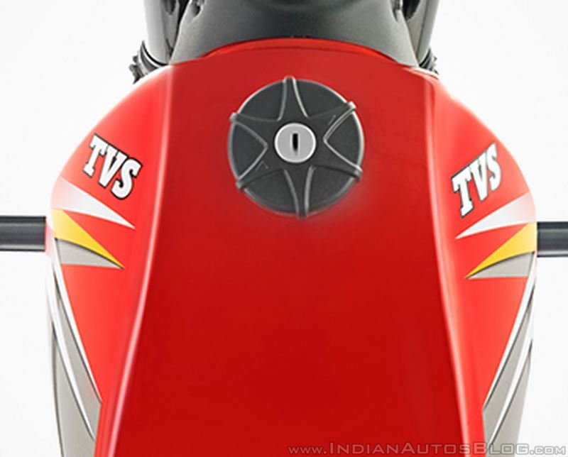 TVS XL 100 fuel tank cap