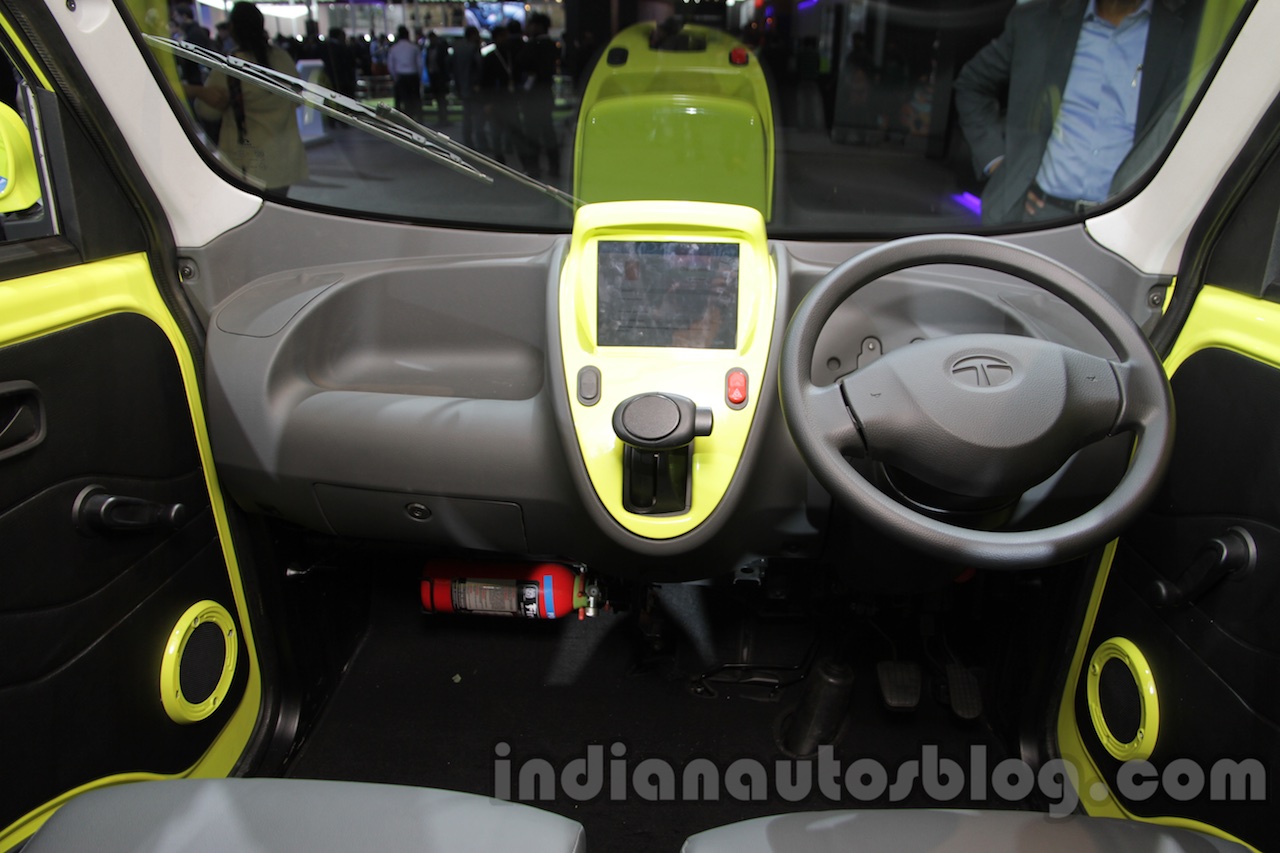 Tata Iris Magic Ziva dashboard at Auto Expo 2016