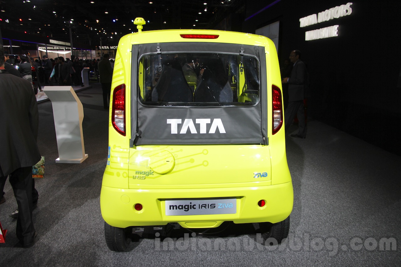 Tata Iris Magic Ziva rear at Auto Expo 2016