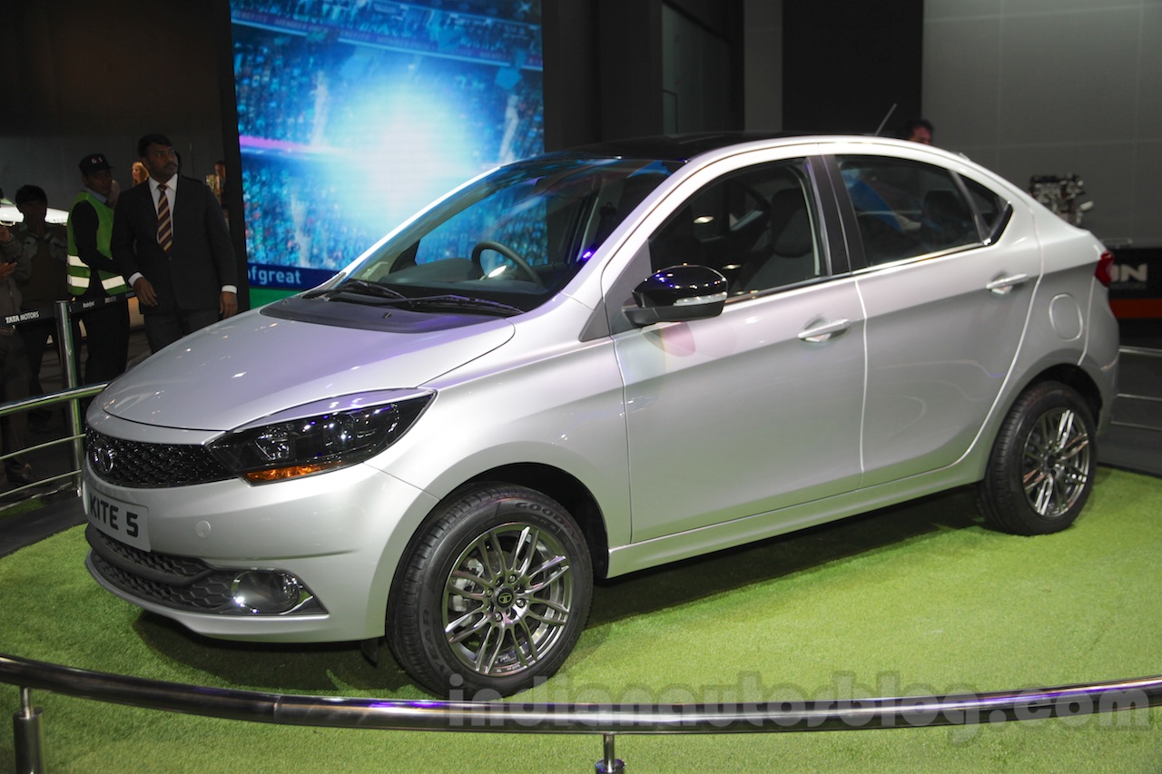 Tata Kite 5 at the Auto Expo 2016