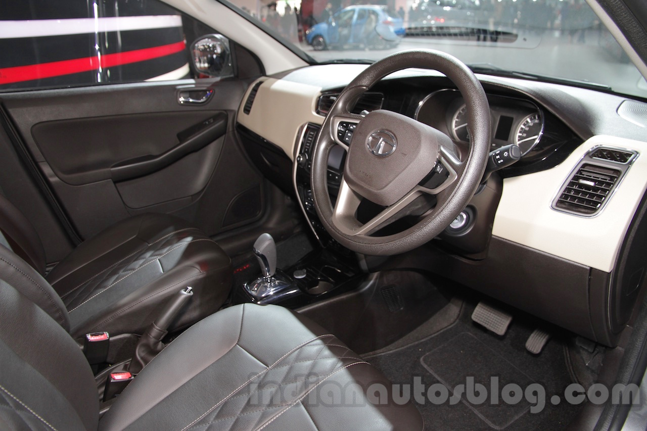 Tata Zest Personalized interior at Auto Expo 2016