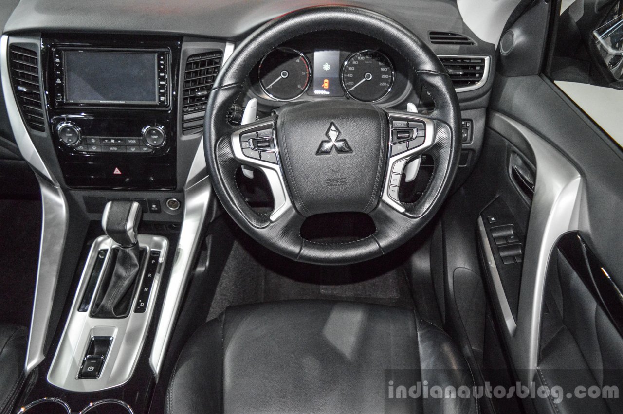 2016 Mitsubishi Pajero Sport steering wheel at 2016 BIMC