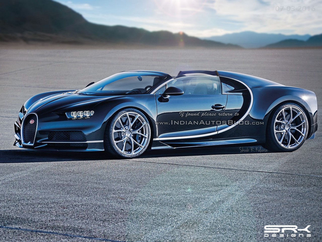 Bugatti Chiron Grand Sport Convertible Iab Rendering